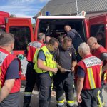 Einsätze » Brandeinsatz (B4) Brand einer landwirtschaftlichen Halle in Orth/Donau am 23.06.2024